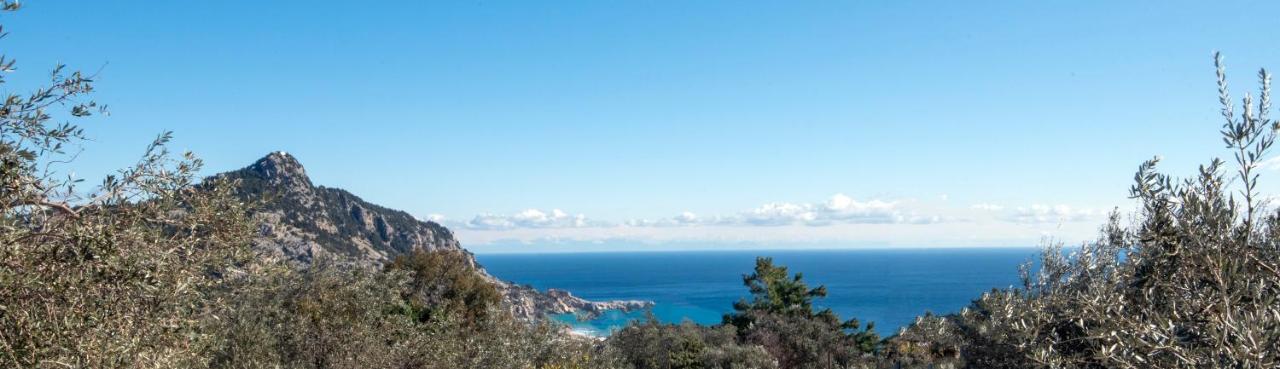 Sea Rock Villa Rodos Archangelos  Eksteriør billede