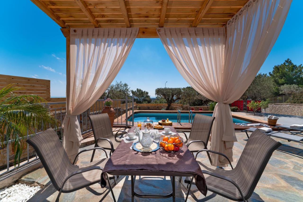 Sea Rock Villa Rodos Archangelos  Eksteriør billede