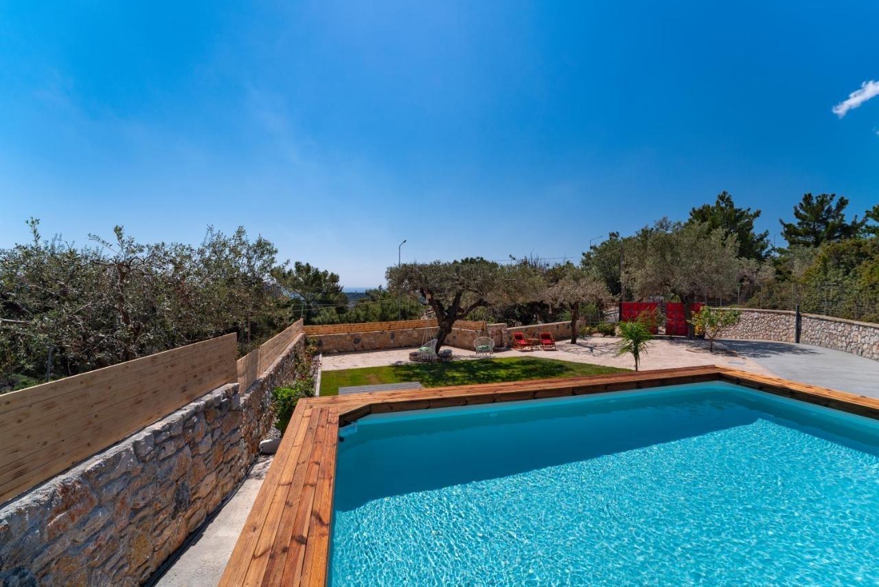 Sea Rock Villa Rodos Archangelos  Eksteriør billede