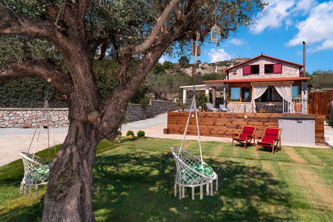 Sea Rock Villa Rodos Archangelos  Eksteriør billede