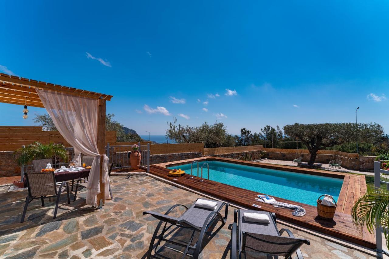 Sea Rock Villa Rodos Archangelos  Eksteriør billede